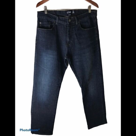 Chaps Straight Fit Jeans 34X30 - Picture 1 of 12